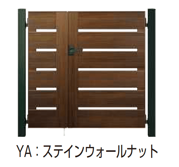 YKK APの「ルシアス 門扉 YS4型 横スリット【2025年6月発売】」のサブ画像11