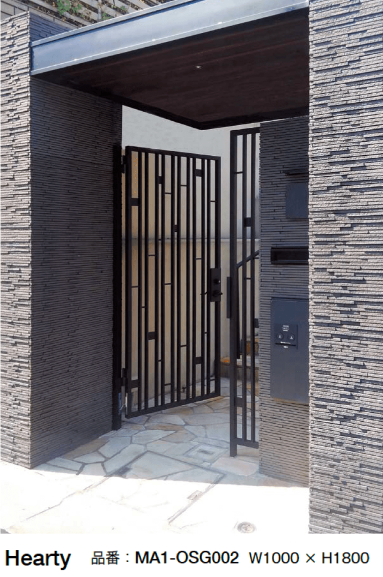 オンリーワンクラブの「ハーティー オーダー門扉」のサブ画像1