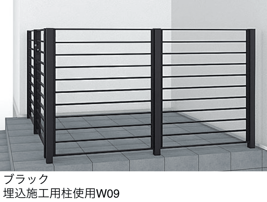 LIXILの「アーキキャストフェンス FY型_ポーチ取付仕様」のサブ画像2