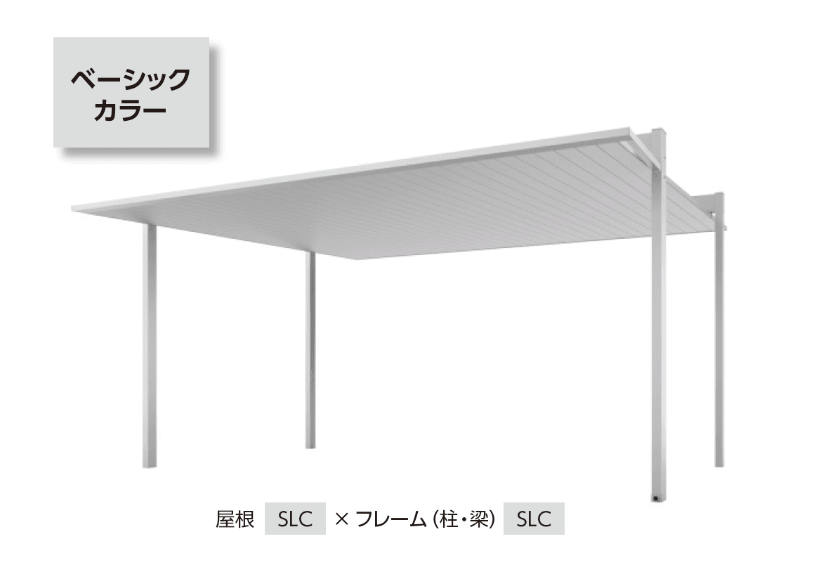 三協アルミの「カーポート FⅡ(両側支持タイプ)」のサブ画像5