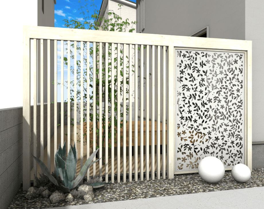 タカショーの「エバースクリーン®︎ スリット部材【2024年版】」のサブ画像4