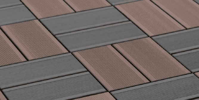 タカショーの「エバーエコ®︎ウッド ジョイントデッキ」