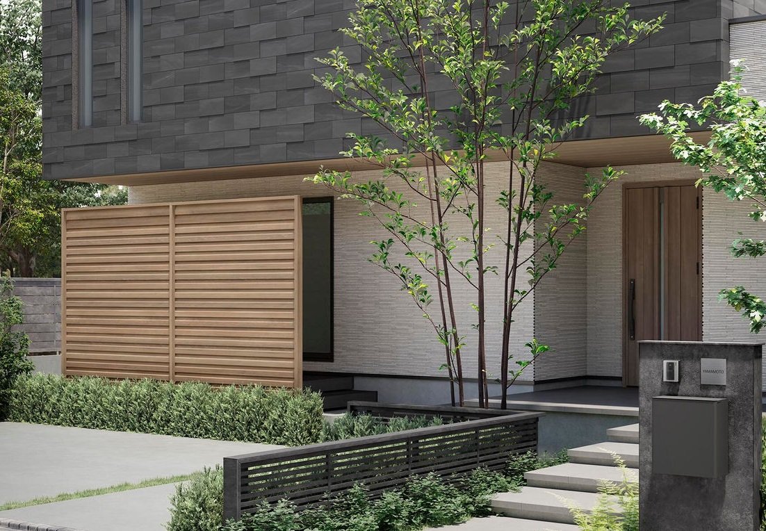 LIXILの「プラスG Gスクリーン 目隠しフェンスタイプ【2024年版】」のサブ画像1