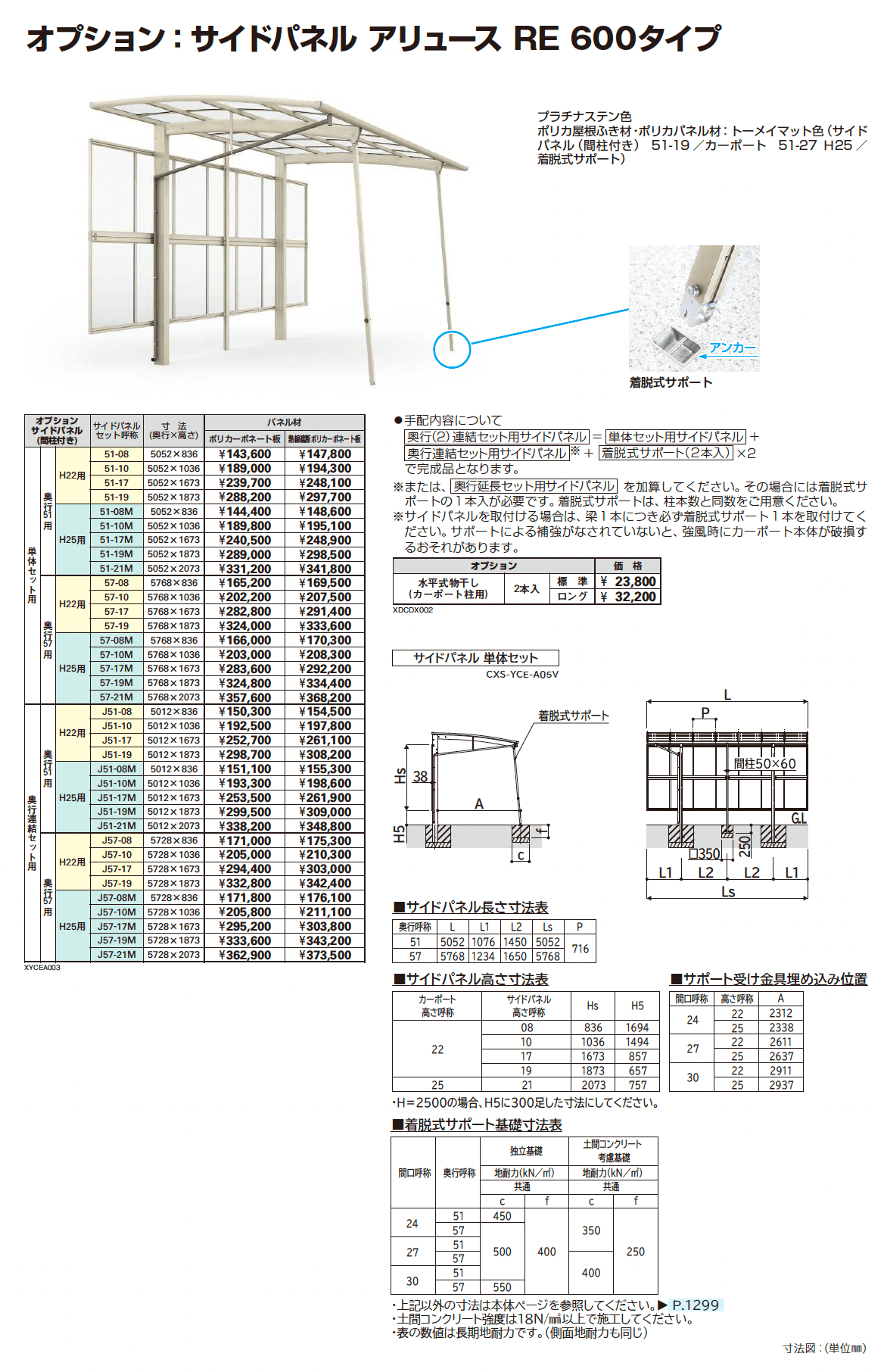 アリュース RE 600タイプ(単体)_価格_3