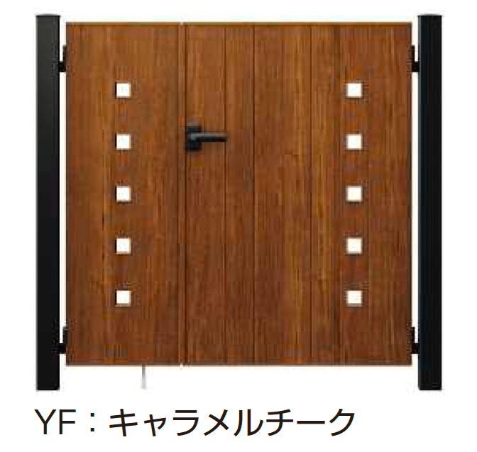 YKK APの「ルシアス 門扉 FK1型 小窓【2025年6月発売】」のサブ画像4
