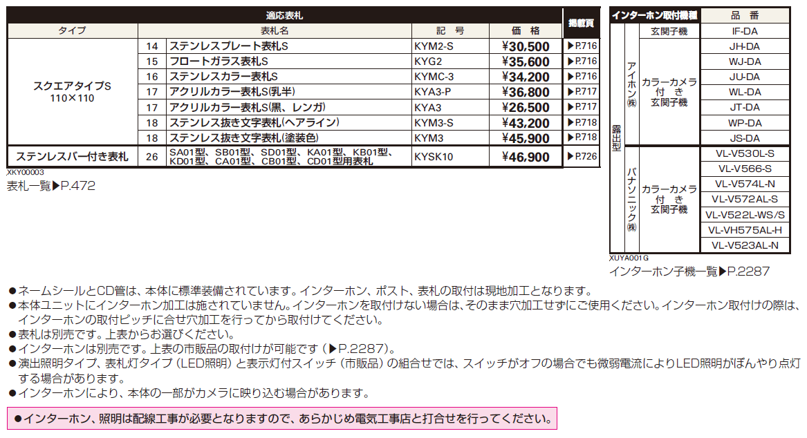 ルシアス ポストユニット SD01型【2024年版】_価格_2