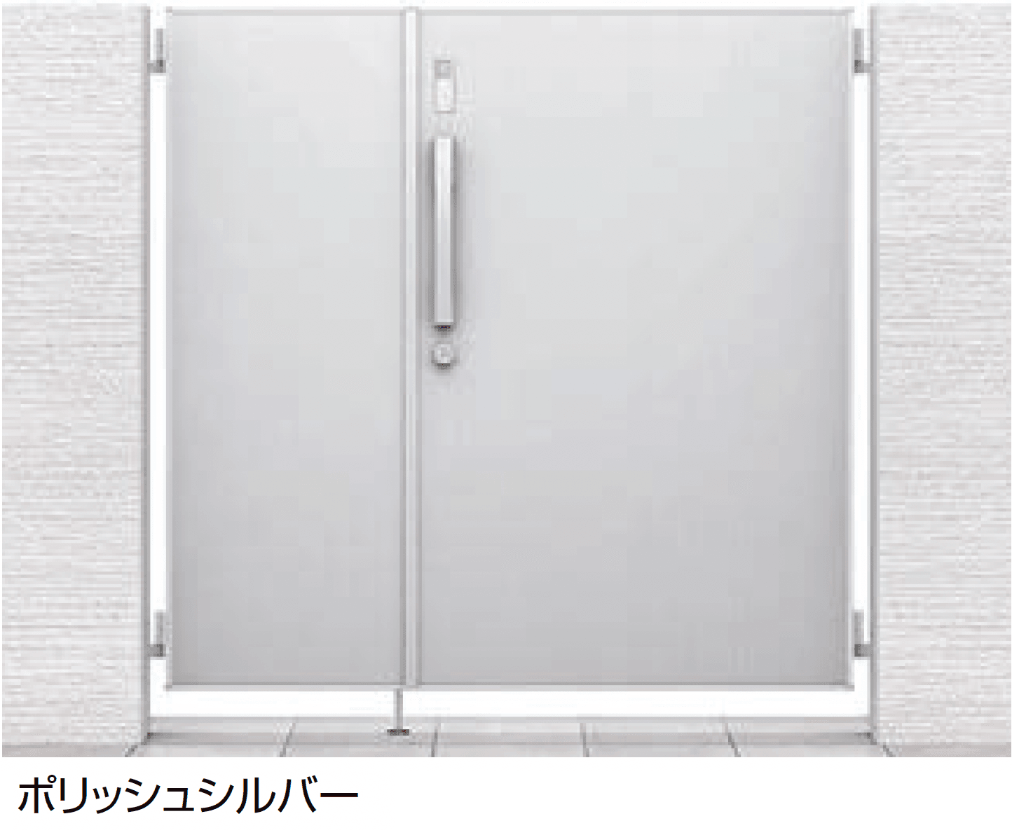 LIXILの「開き門扉AA スマートロックシステム FamiLock FM1型(木調)」