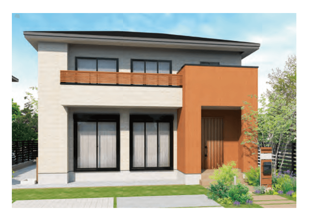 MINOの「笠木付彩木横格子手摺34H450タイプ【2024年版】」のサブ画像3