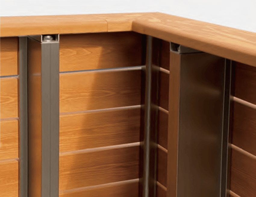 MINOの「笠木付彩木いたばり手摺212H870タイプ AYH2108」のサブ画像3