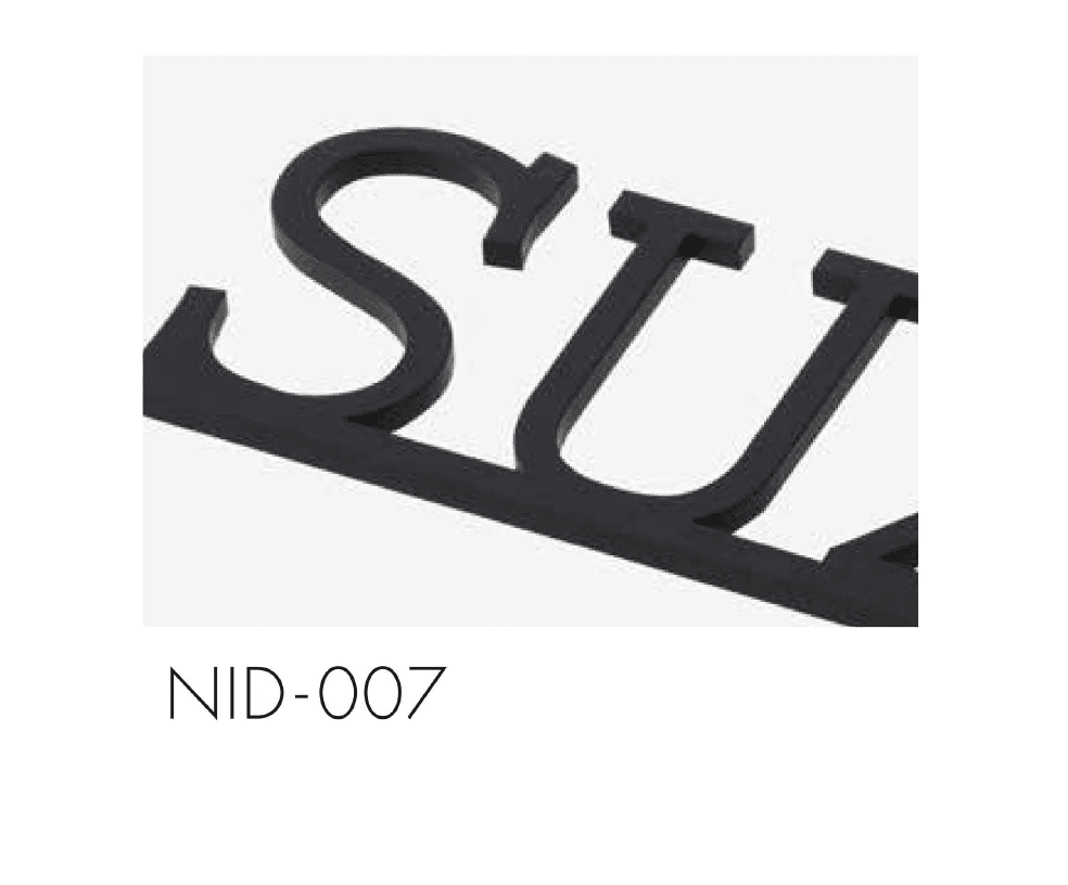セキスイデザインワークスの「ハウスサイン 切り文字シリーズ」のサブ画像6
