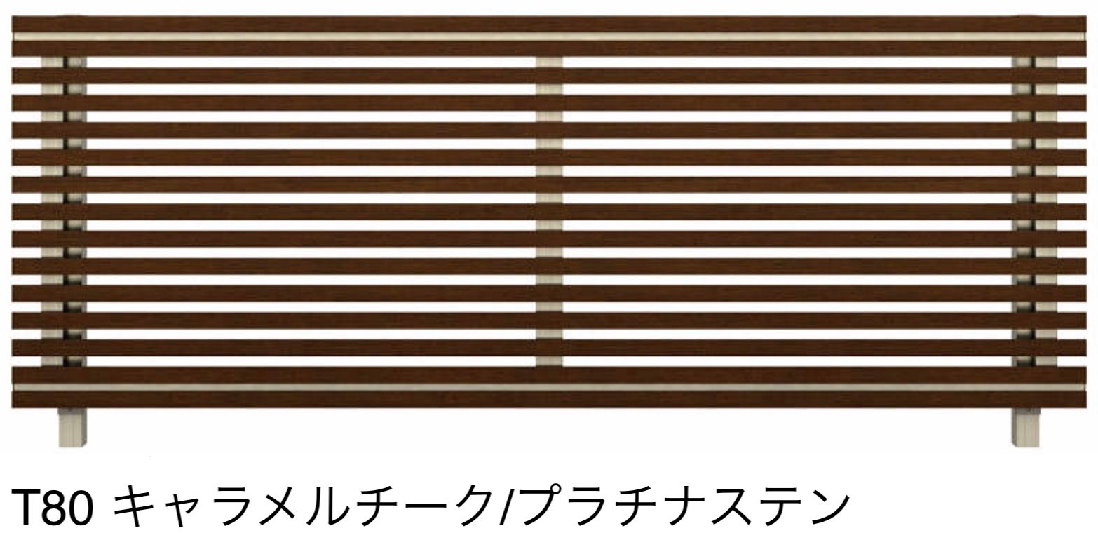 YKK APの「ルシアス フェンス H09型 横ストライプ」のサブ画像4
