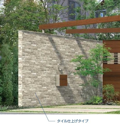 YKK APの「リレーリア ウォール 【タイル仕上げタイプ】(フロントフレーム用)」のサブ画像1