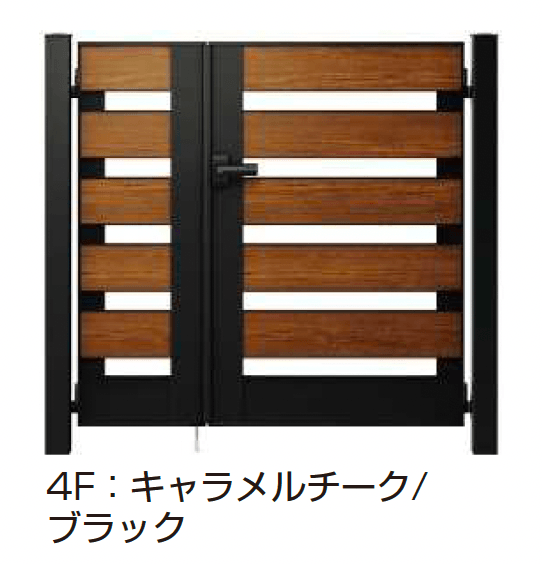 YKK APの「ルシアス 門扉 YS7型 横スリット【2025年6月発売】」のサブ画像3