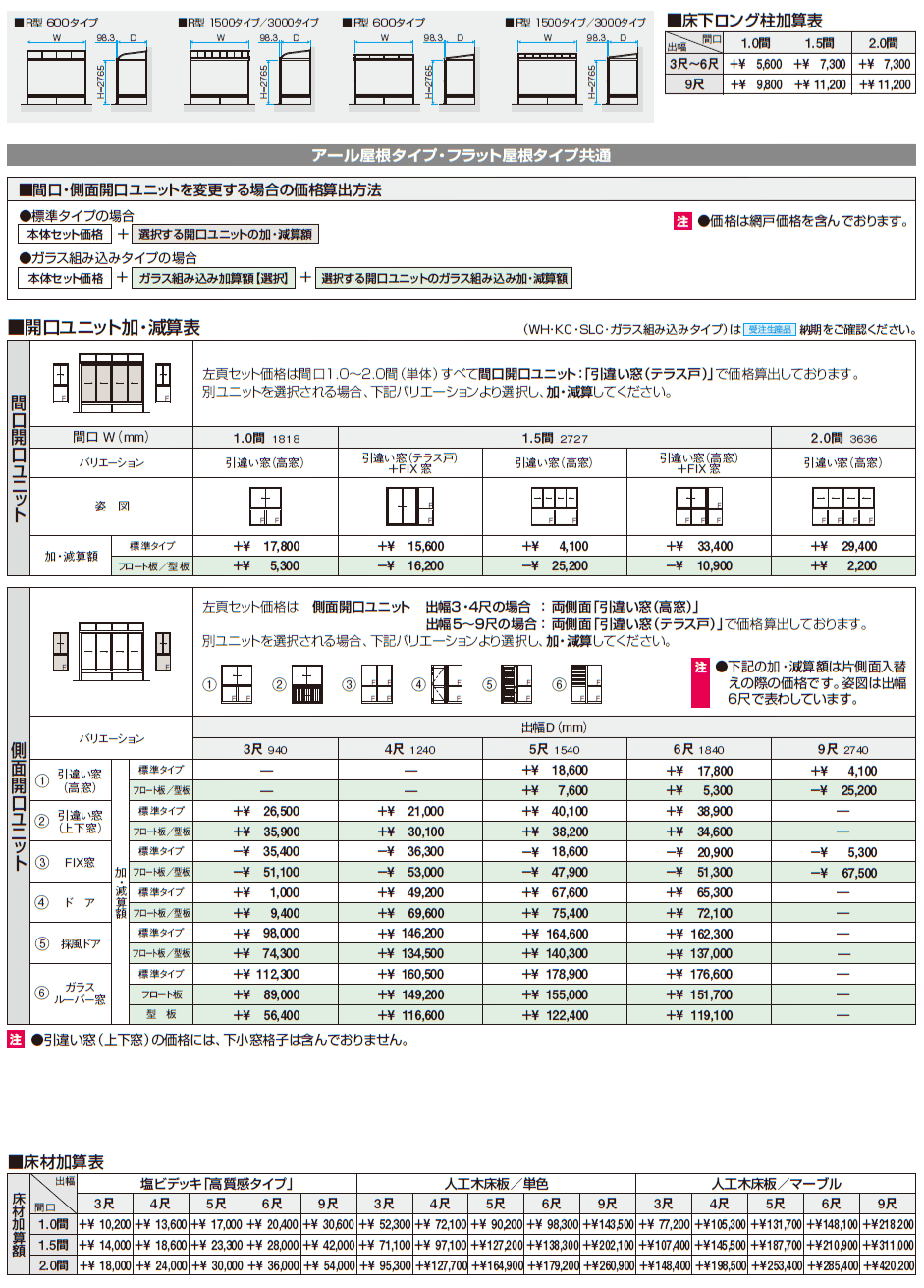 晴れもようwith(床仕様/ランマなし H22サイズ 関東間 )【2024年版】_価格_2