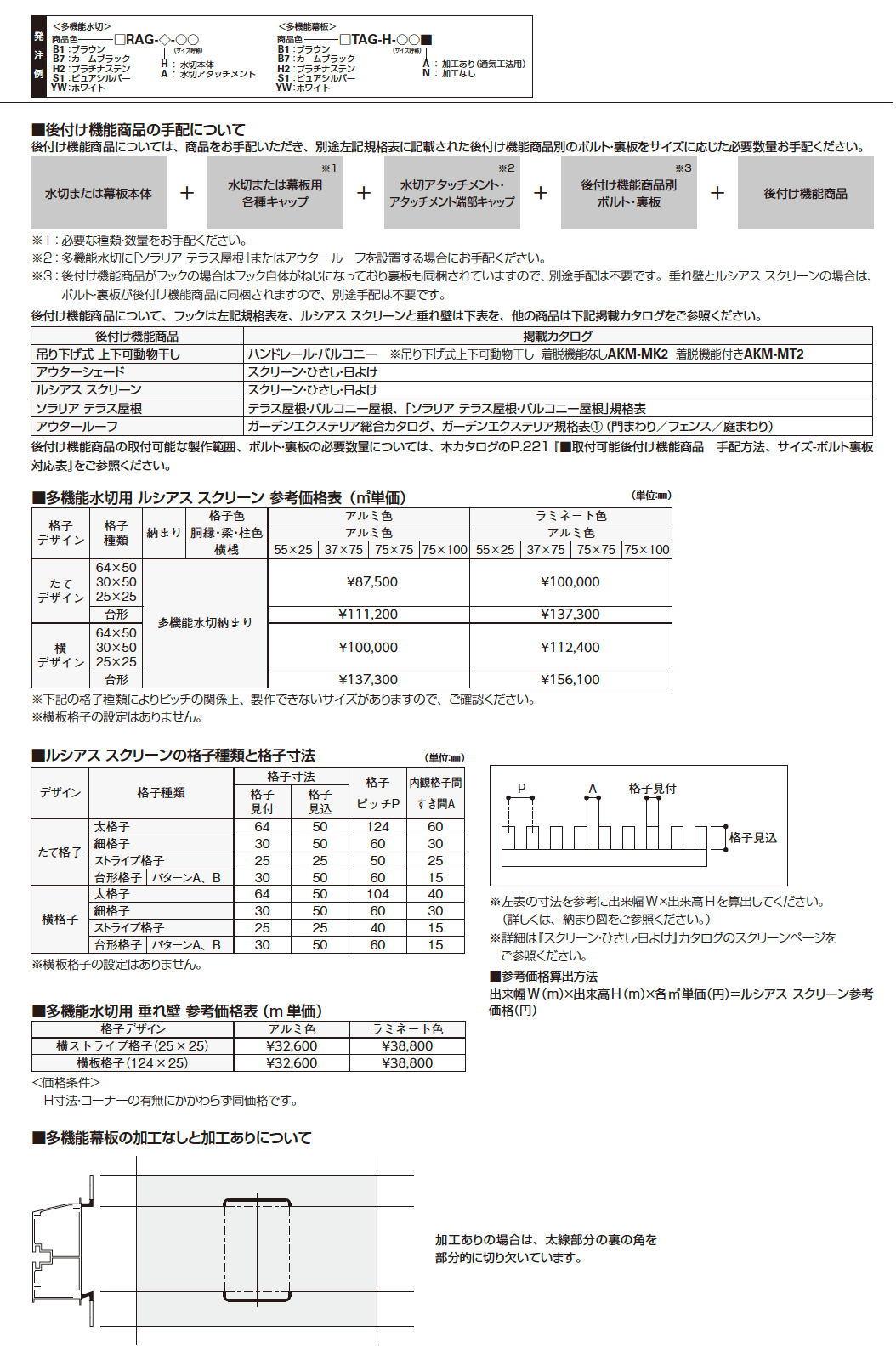 多機能水切・多機能幕板【2024年版】_価格_2