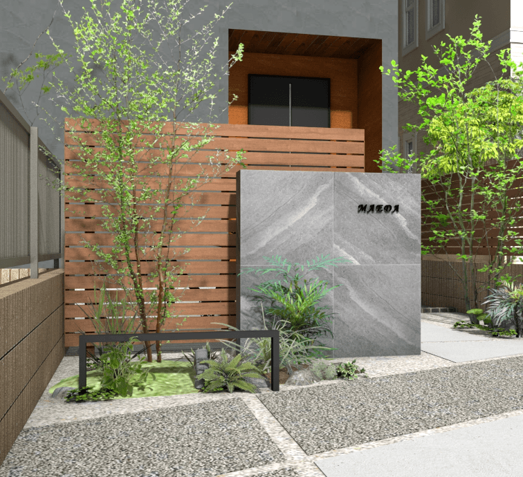 タカショーの「デザイナーズスタイル®︎フェンス 横板貼80幅」