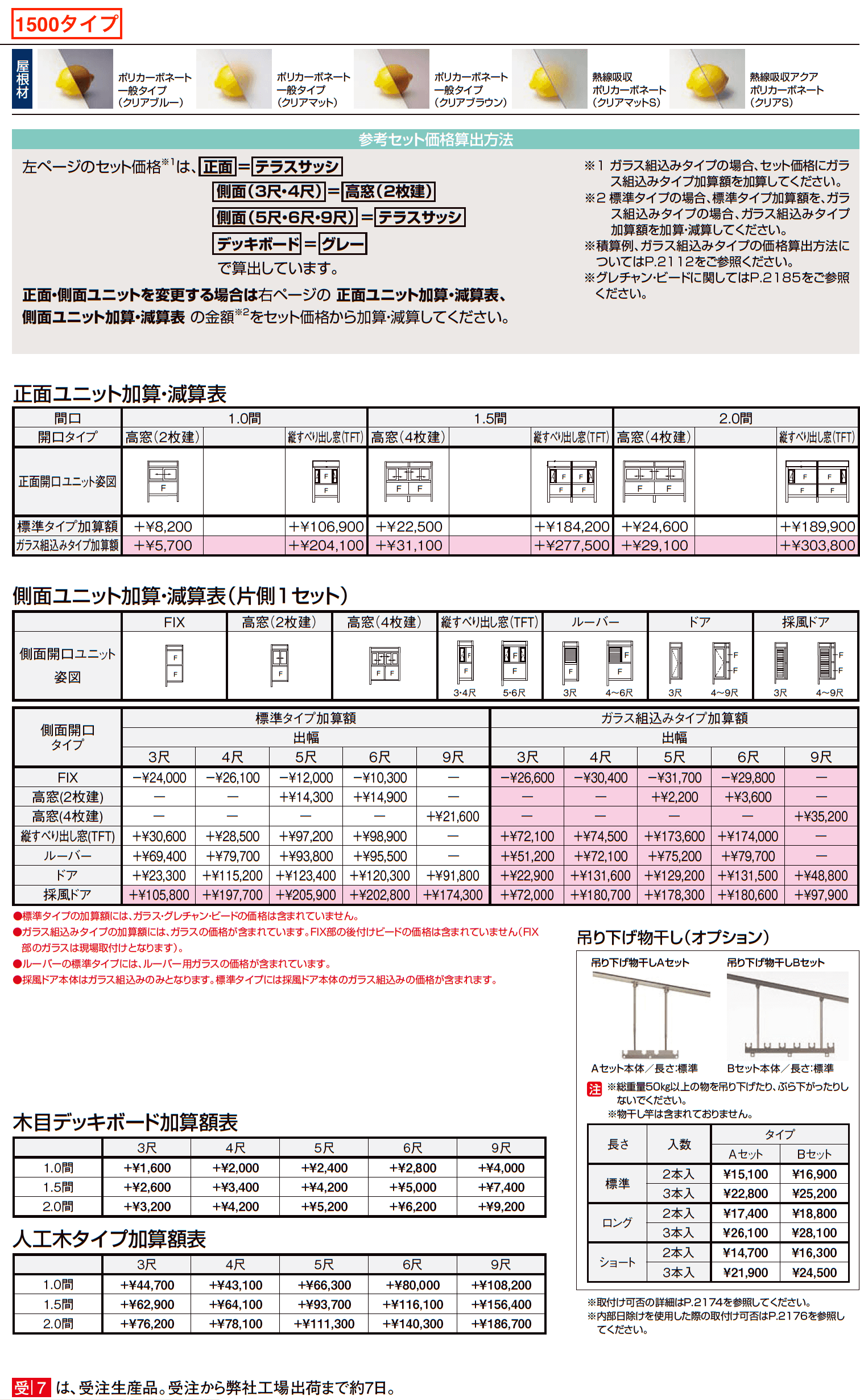 サニージュ F型 床納まり（ランマ付き）関東間【2023年版】_価格_4
