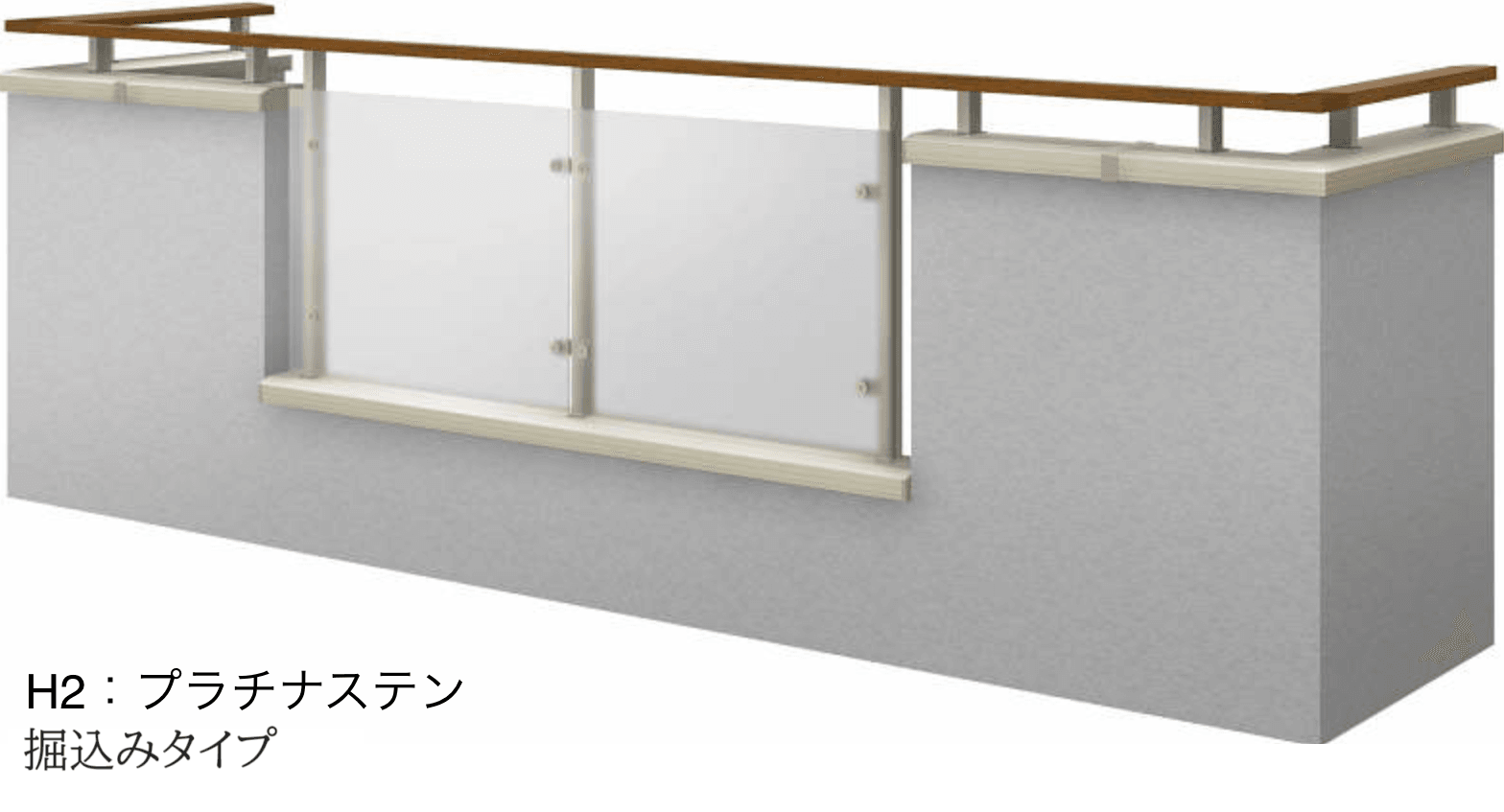 YKK APの「エルビュート ハンドレール DPGパネル」のサブ画像9