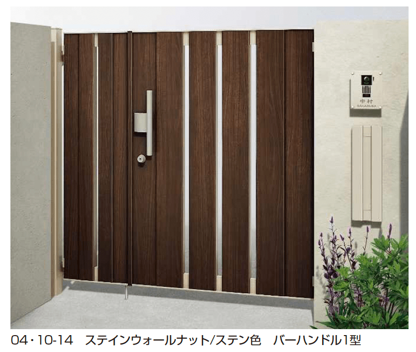 YKK APの「ルシアス 門扉 TS4型 たてスリット【2025年6月発売】」のサブ画像1