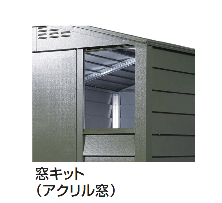 ギャザーの「メタルシェッド TM6 シングルドア」のサブ画像1
