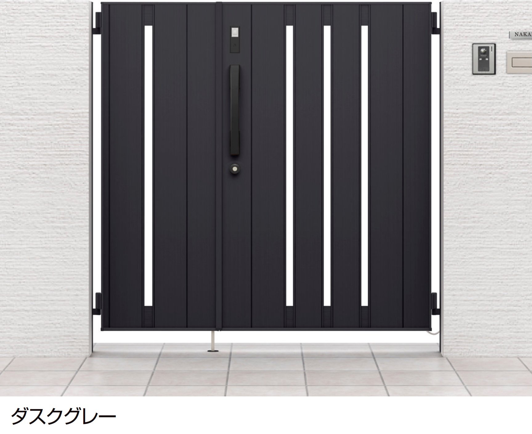 LIXILの「開き門扉AB スマートロックシステム FamiLock TS2型」のサブ画像1