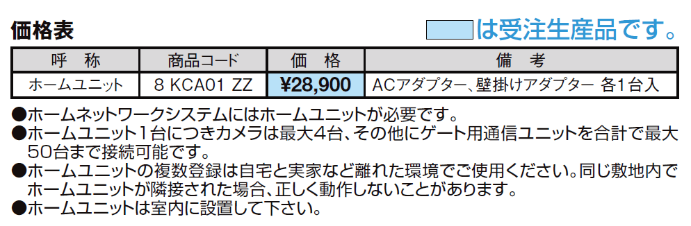 ホームユニット【2024年版】_価格_1