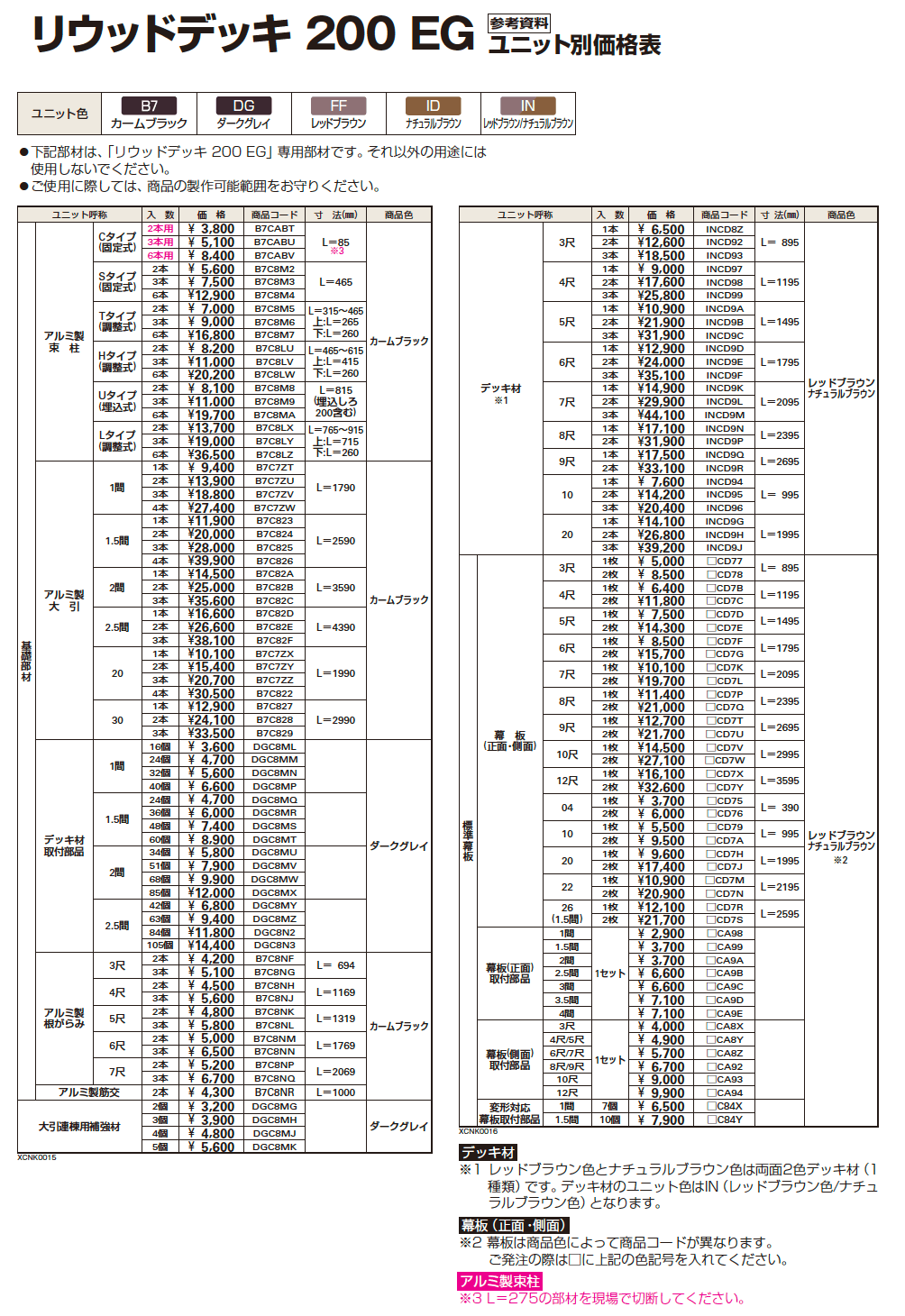 リウッドデッキ 200 EG【2023年版】_価格_2