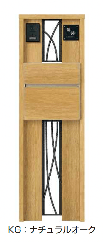 YKK APの「ルシアス ポストユニット CD01型 鋳物パネル」のサブ画像2