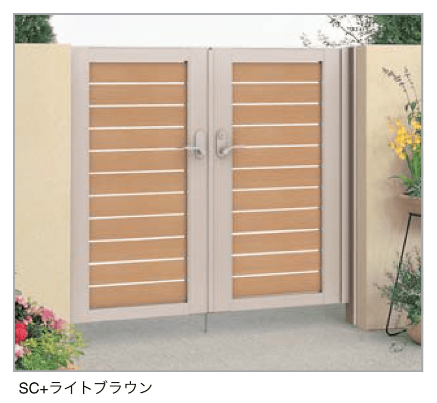 四国化成の「クレディ門扉11型」のサブ画像1