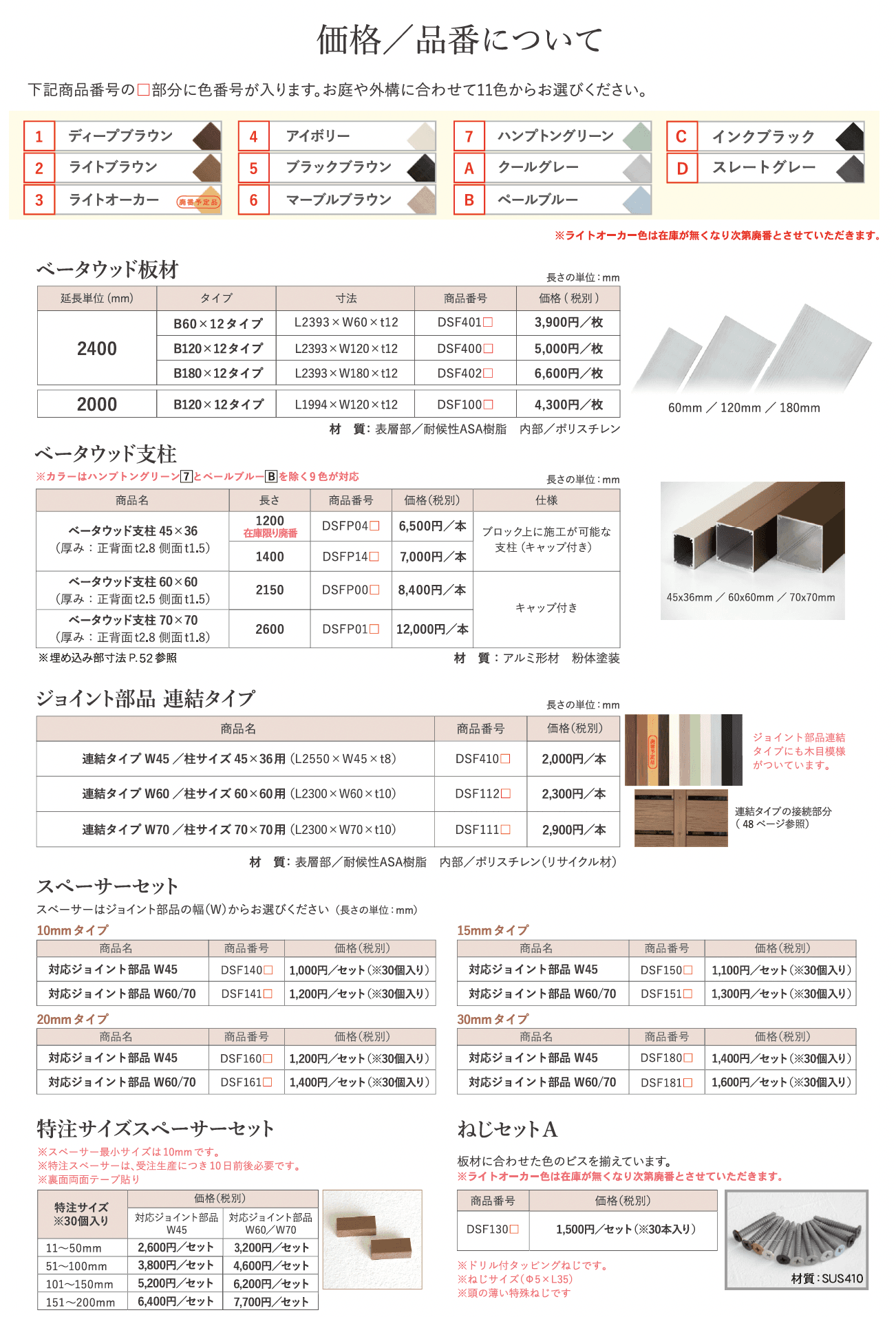 ベータウッド 板材_価格_1