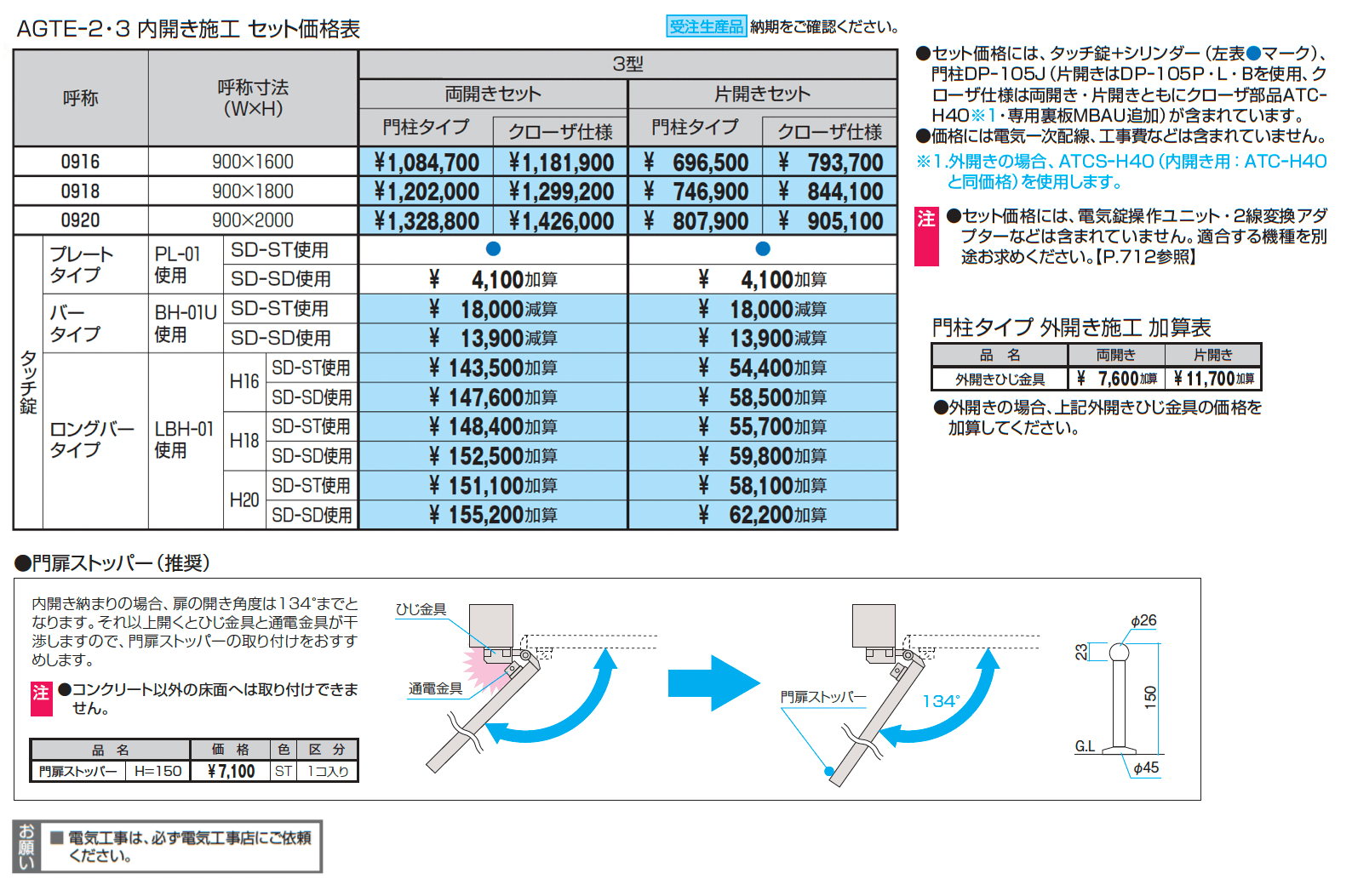 電気錠付き ジオグランテ3型【2025年版】_価格_1