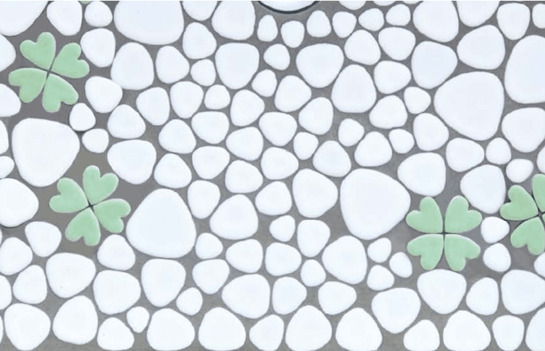 オンリーワンクラブの「タイル張り四角浅型」のサブ画像3