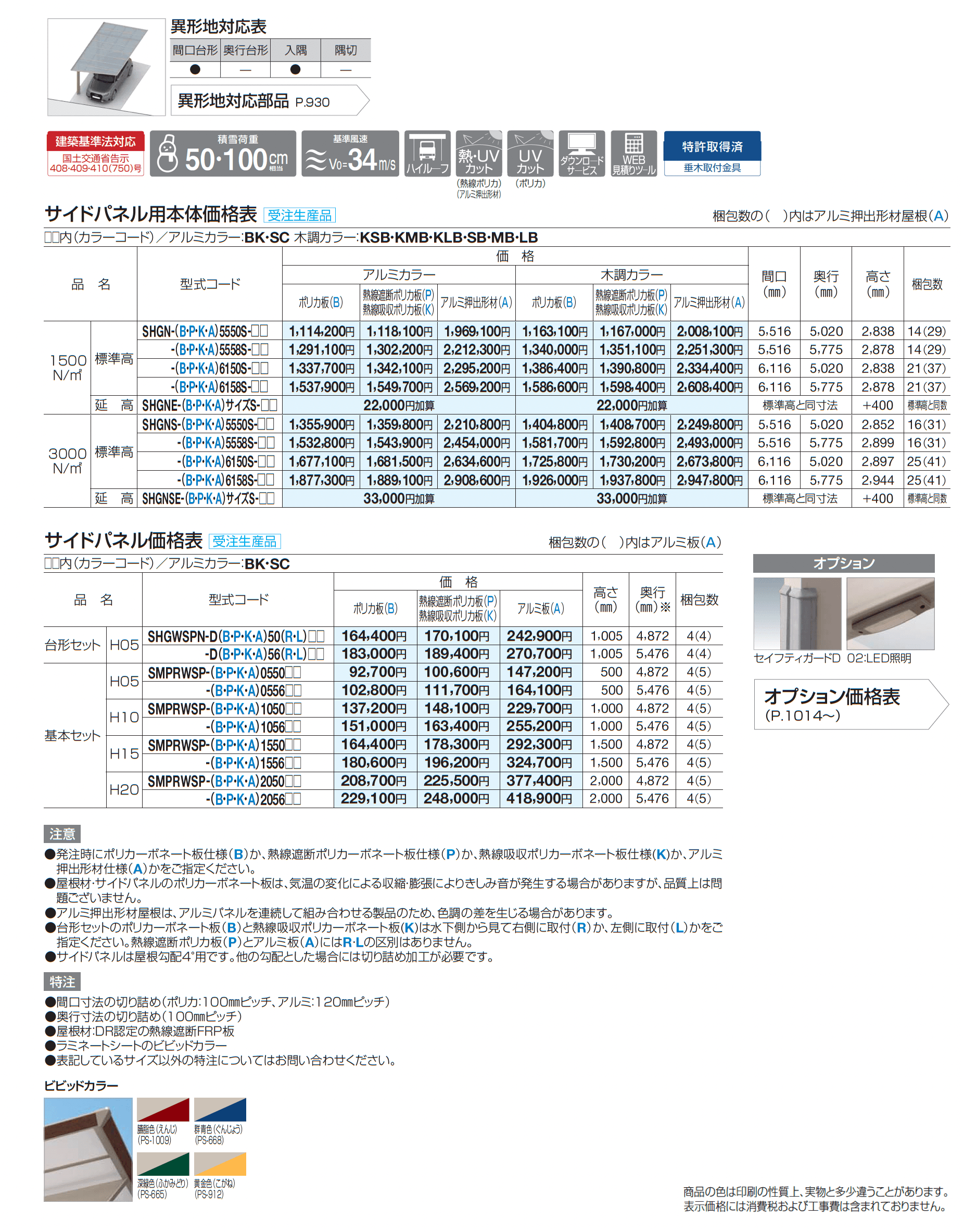 スマートポートHG ワイドタイプ(サイドパネル用)_価格_1