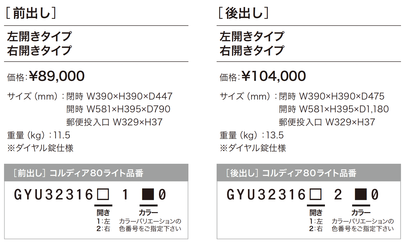 コルディア 80 ライト_価格_1