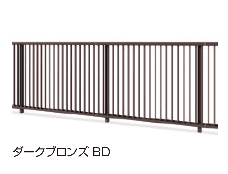 三協アルミの「フレラインフォルテ1型 笠木タイプ フリー支柱タイプ」のサブ画像2