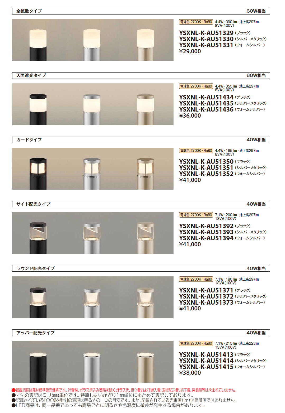 【紹介】100V ガーデンライト(コイズミ照明株式会社製)_価格_1