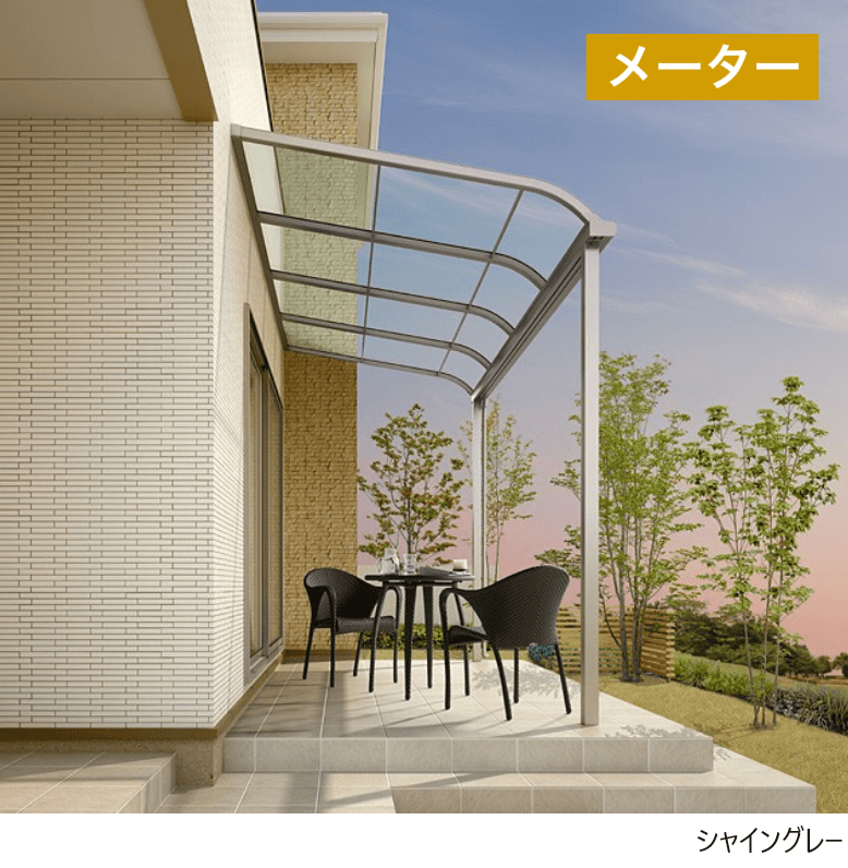 LIXILの「スピーネ R型 テラスタイプ メーター」