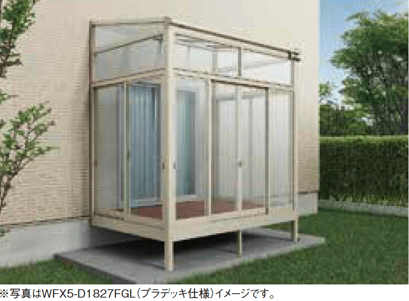 大仙の「ソレイドテラス囲い ノーマルサッシ(ランマFIX)【床仕様】」のサブ画像1