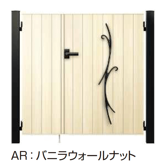 YKK APの「ルシアス 門扉 TM2C型 鋳物+たて目隠し【2025年6月発売】」のサブ画像3