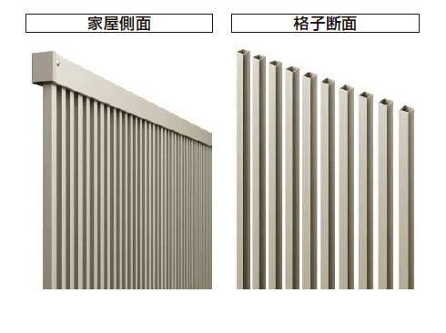 YKK APの「シンプレオ フェンスTB1型 たて格子【2024.6月発売】【2024年版】」のサブ画像4