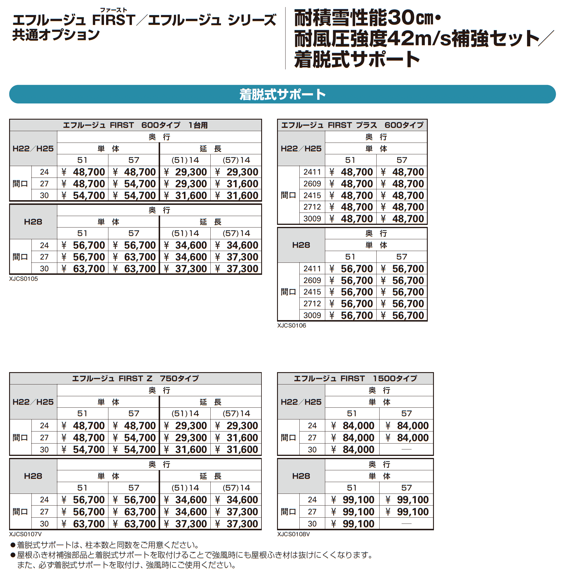 エフルージュ FIRST プラス 600タイプ 1台用(単体)_価格_6