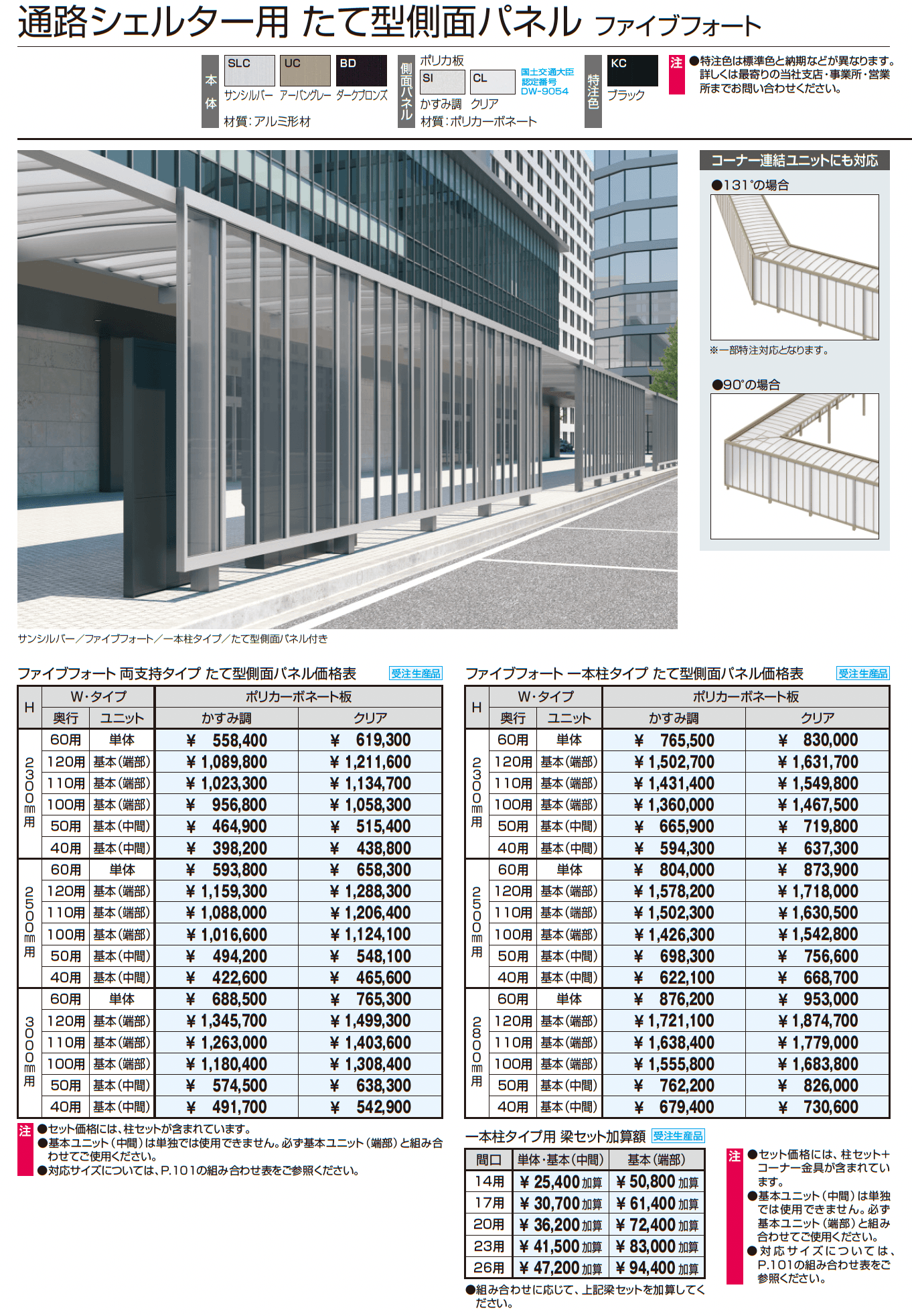 ファイブフォート 両支持タイプ 基本ユニット_価格_2