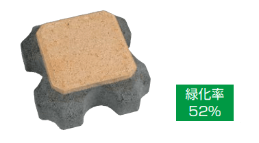 ユニソンの「グラスキューブ(植生用ブロック)」