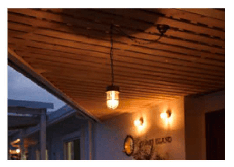 セキスイデザインワークスの「ガーデンライト ブラックシリーズ ブラケットライト」のサブ画像3