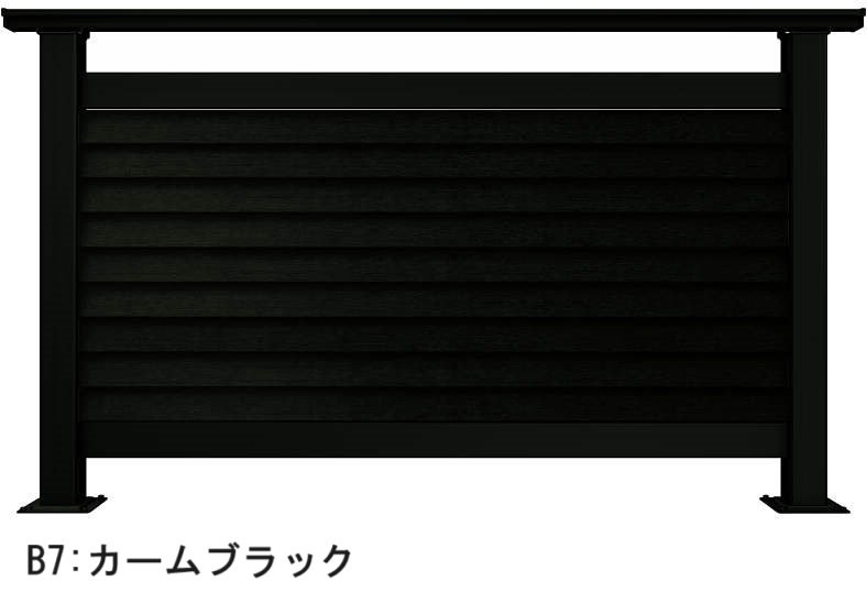 YKK APの「ルシアス デッキフェンス B05型 通風ガラリルーバータイプ」のサブ画像1