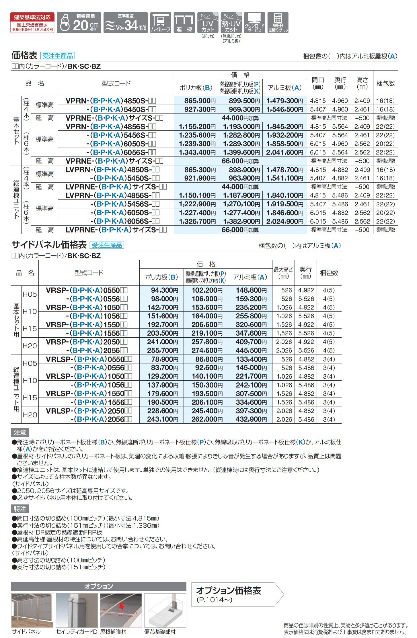 バリューポートR ワイドタイプ(サイドパネル用)_価格_1