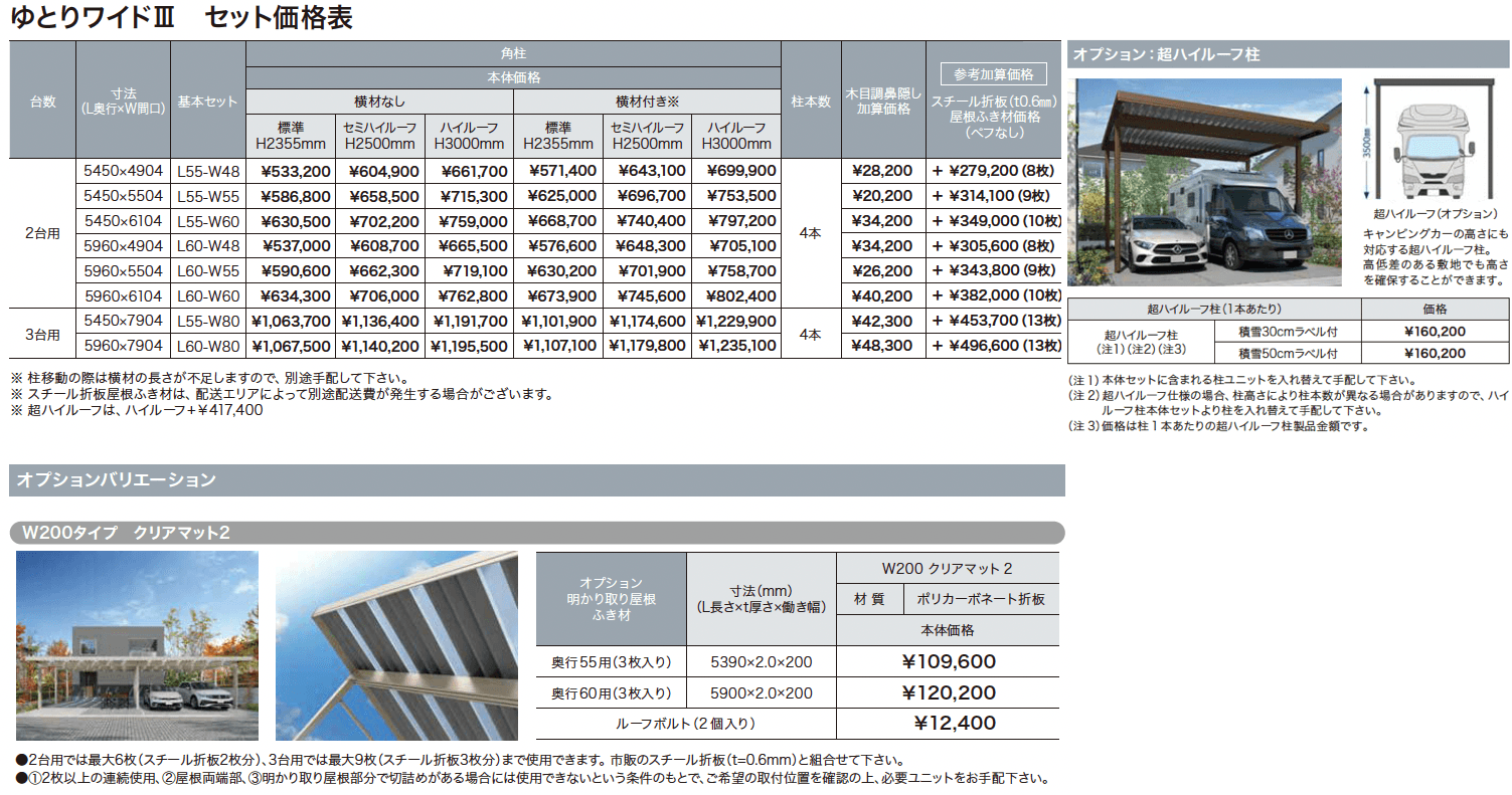ゆとりワイドⅢ【2023年版】_価格_1