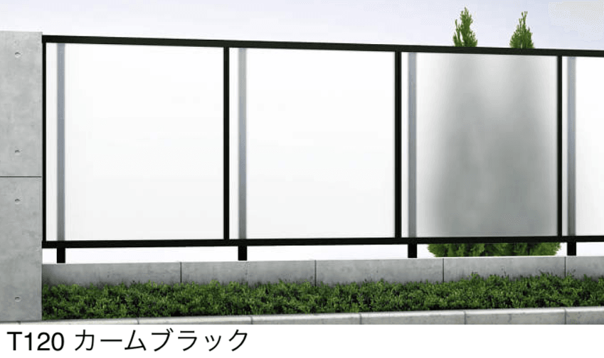 YKK APの「ルシアス フェンス J01型 ポリカパネル」のサブ画像3