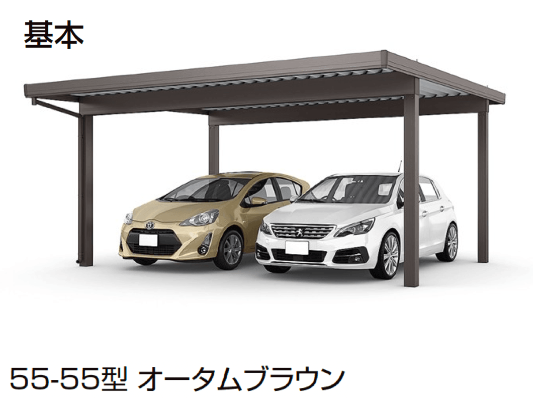 LIXILの「カーポートST 4500タイプ 2台用」のサブ画像3