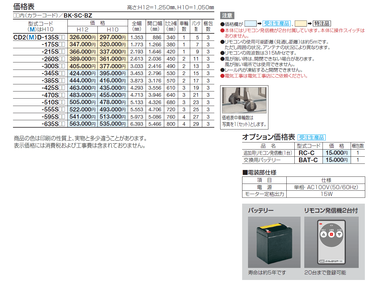 クレディアコー2型 電動タイプ【2024年版】_価格_1
